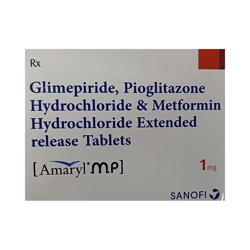 Amaryl MP 1mg Tablet SR