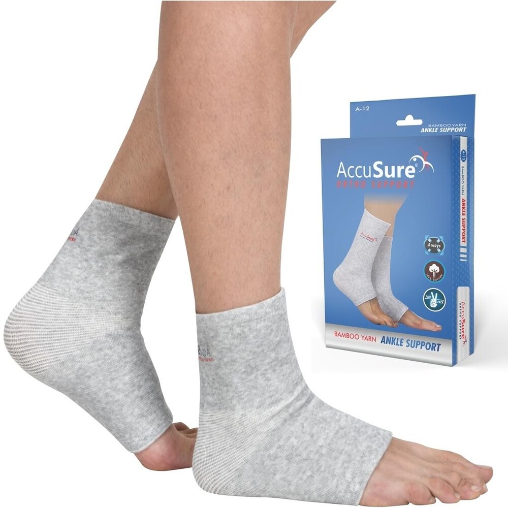 AccuSure A-9 Elastic Ankle Support Medium