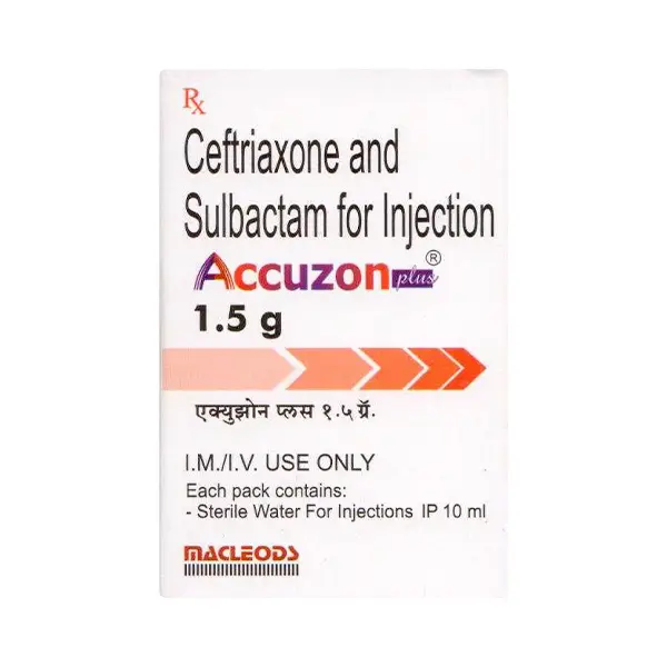 Accuzon Plus 1.5gm Injection