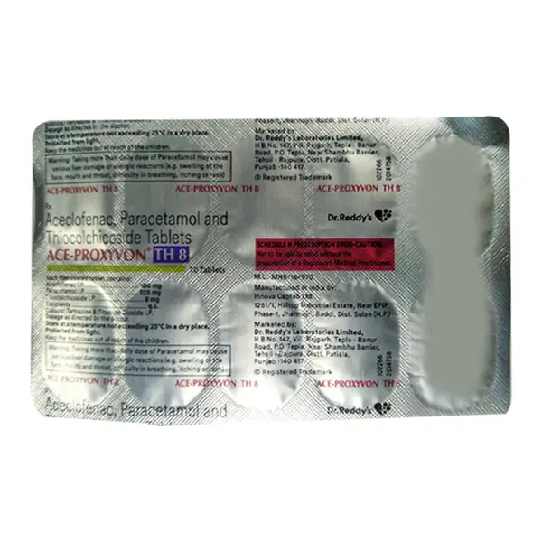 Ace Proxyvon TH 8 mg Tablet