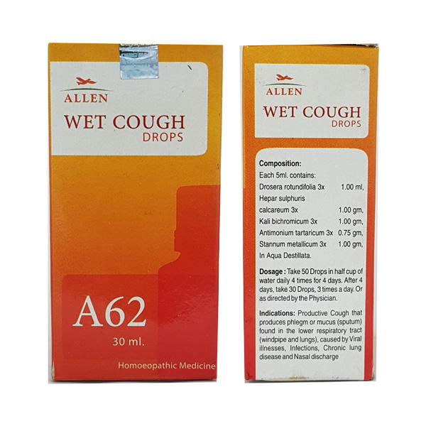 Allen A62 Wet Cough Drop