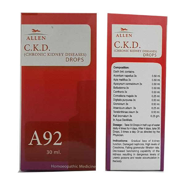 Allen A92 C.K.D.(Chronic Kidney Diseases) Drop