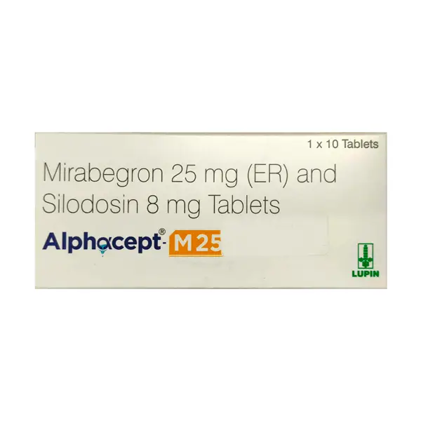 Alphacept M 25mg/8mg Tablet