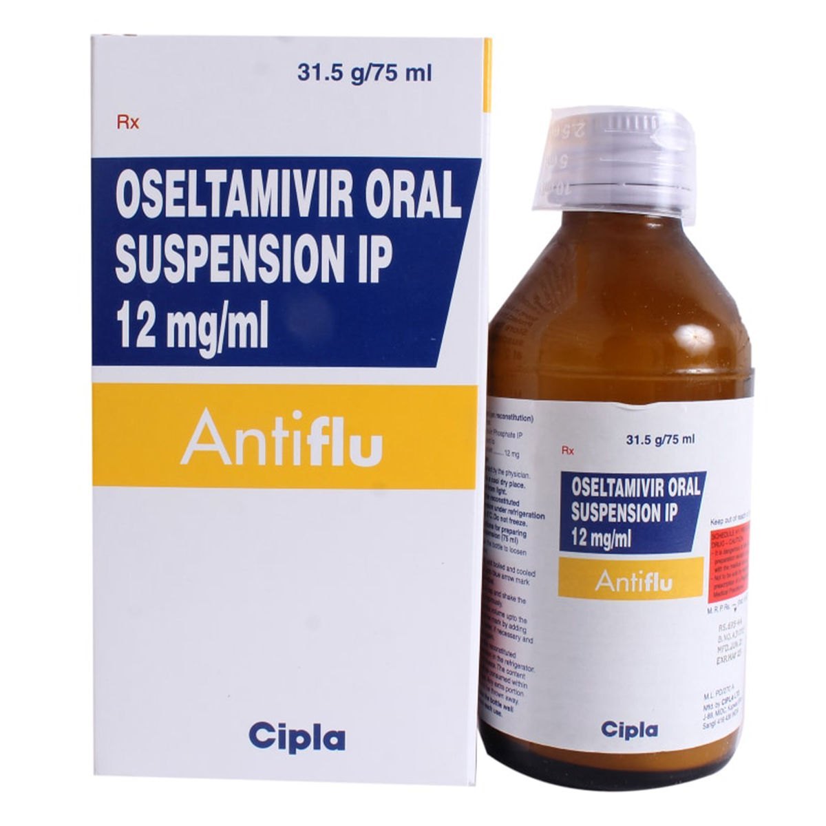 Antiflu 12mg/ml Syrup