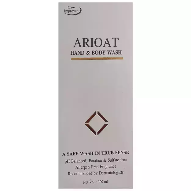 Arioat Hand & Body Wash with pH Balance for Safe Wash | Paraben & Sulphate-Free