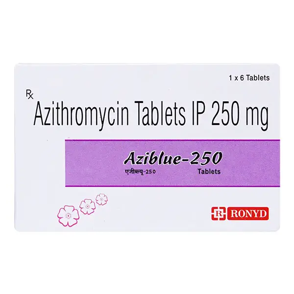 Aziblue 250 Tablet 6's