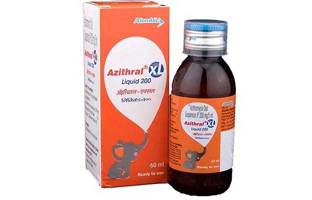 Azithral XL 200 Liquid
