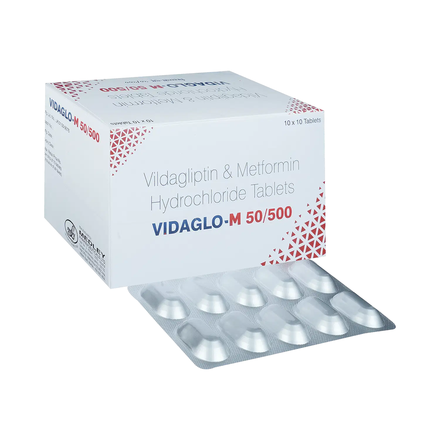 Vidaglo-M 50/500 Tablet