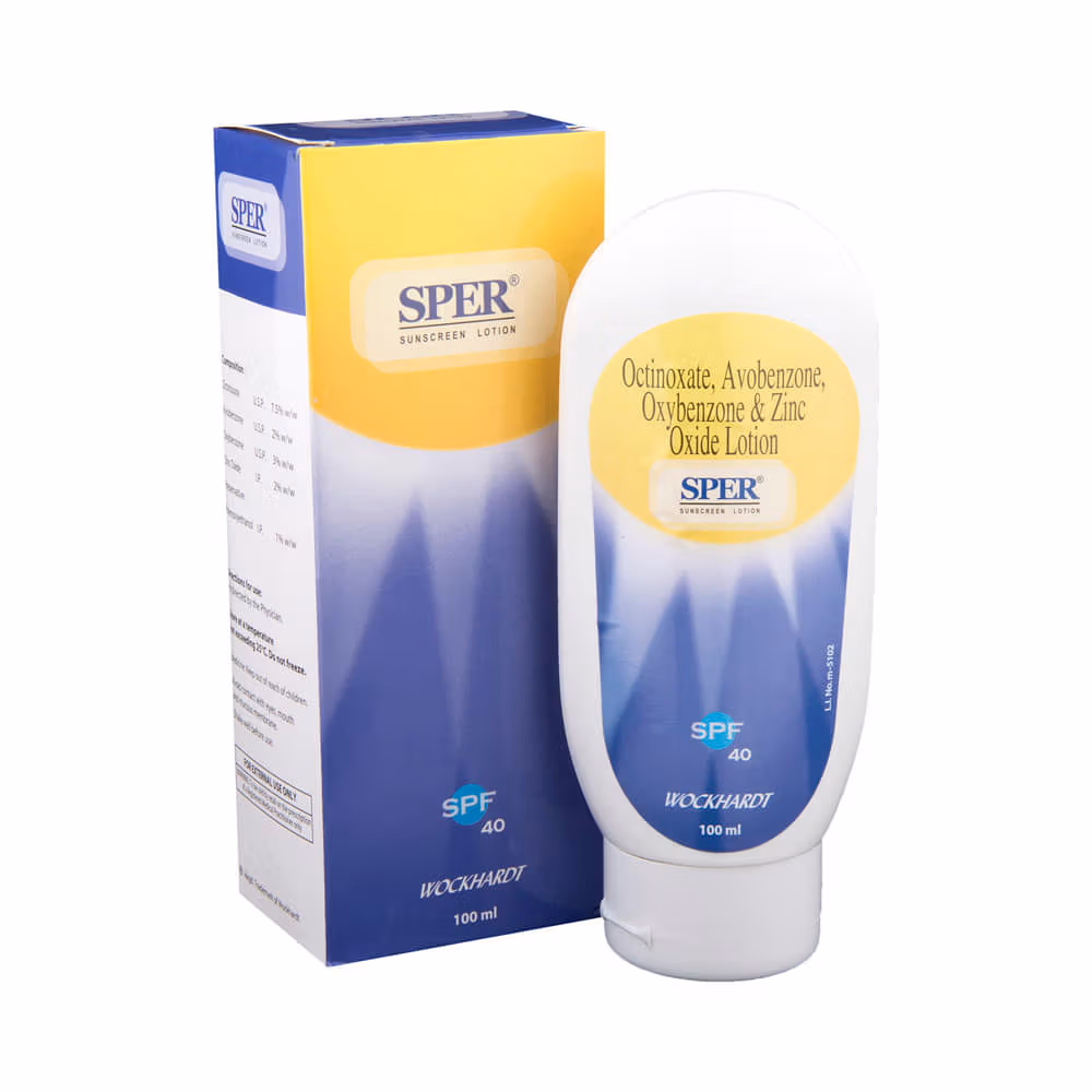 Sper Sunscreen SPF 40 Lotion