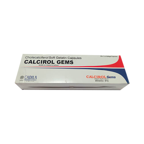 Calcirol Gems Soft Gelatin Capsule