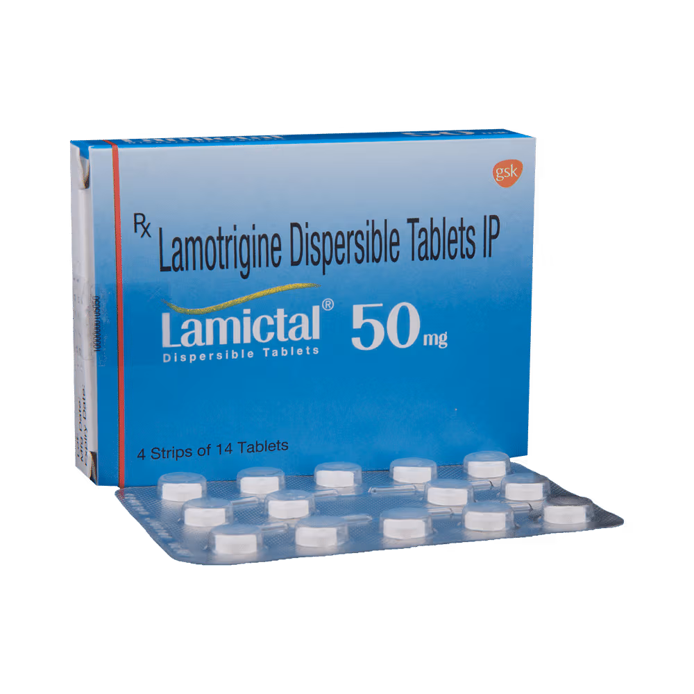 Lamictal 50mg Tablet DT