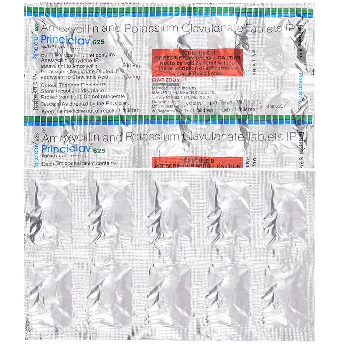 Princiclav 625 mg Tablet