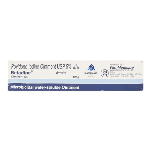 Betadine 5% Ointment 125gm