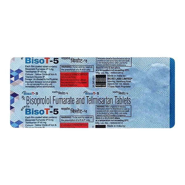 Bisot 5mg/40mg Tablet