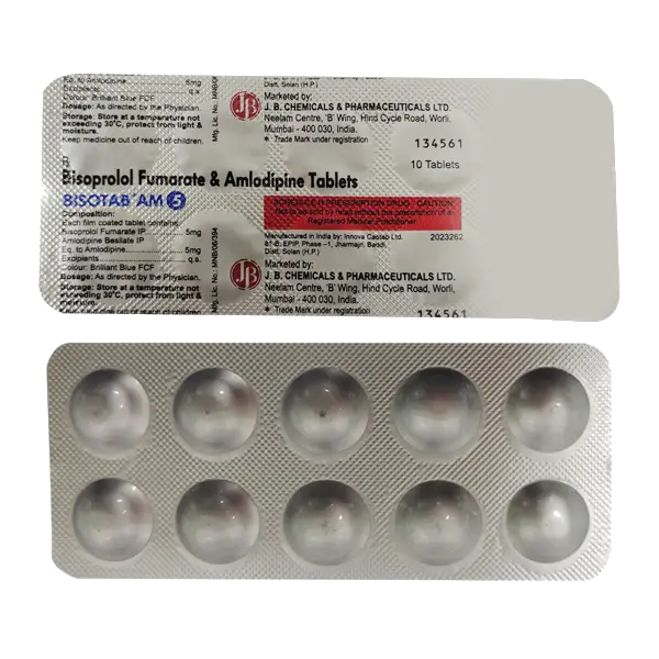 Bisotab AM 5mg/5mg Tablet