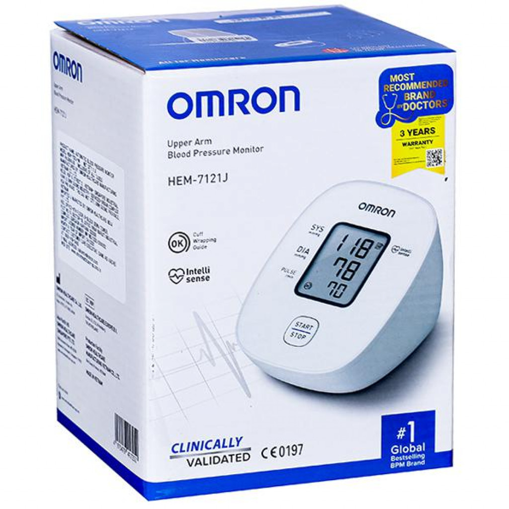 Omron Hem-7121 J BP Monitor