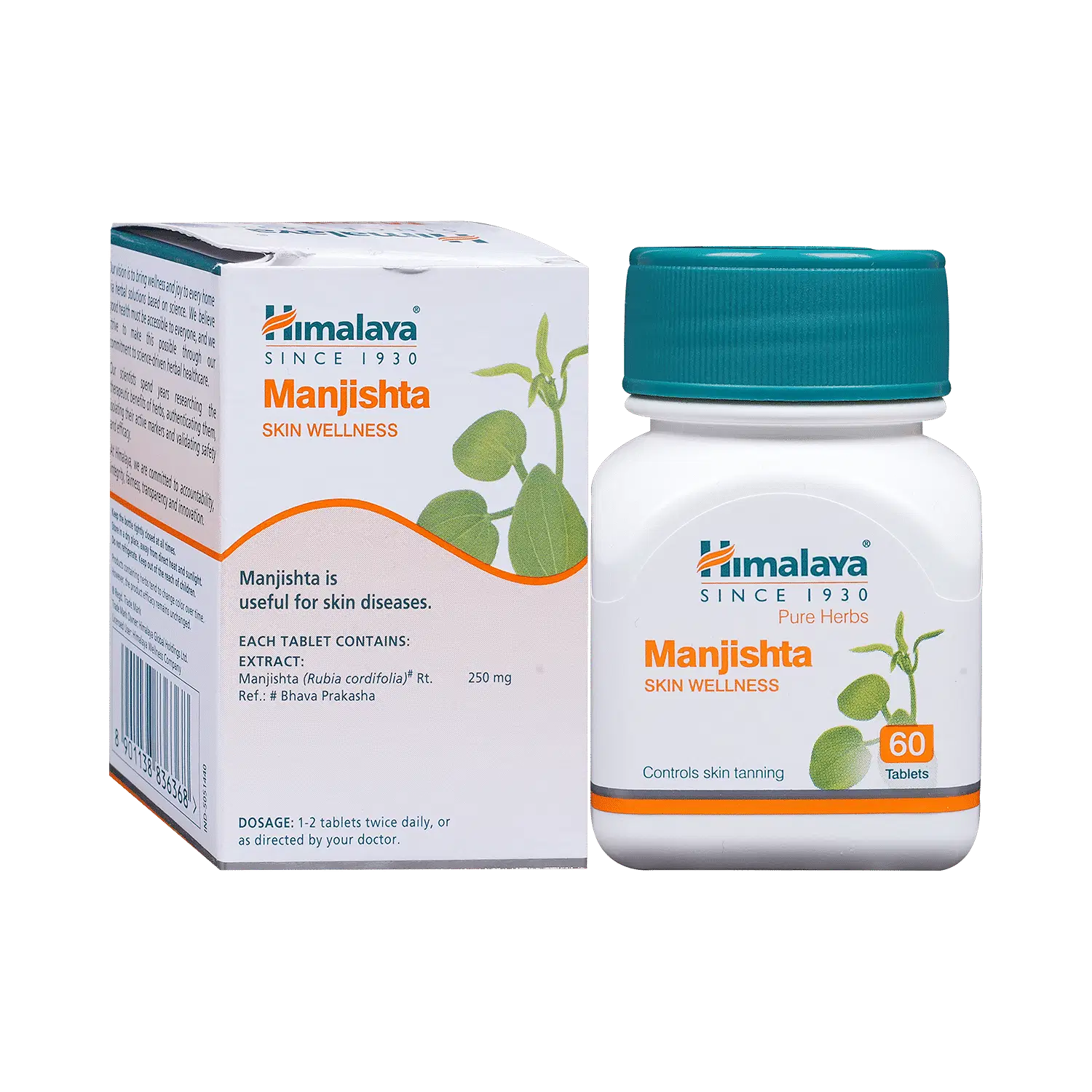 Himalaya Wellness Pure Herbs Manjishtha Skin Wellness Tablet