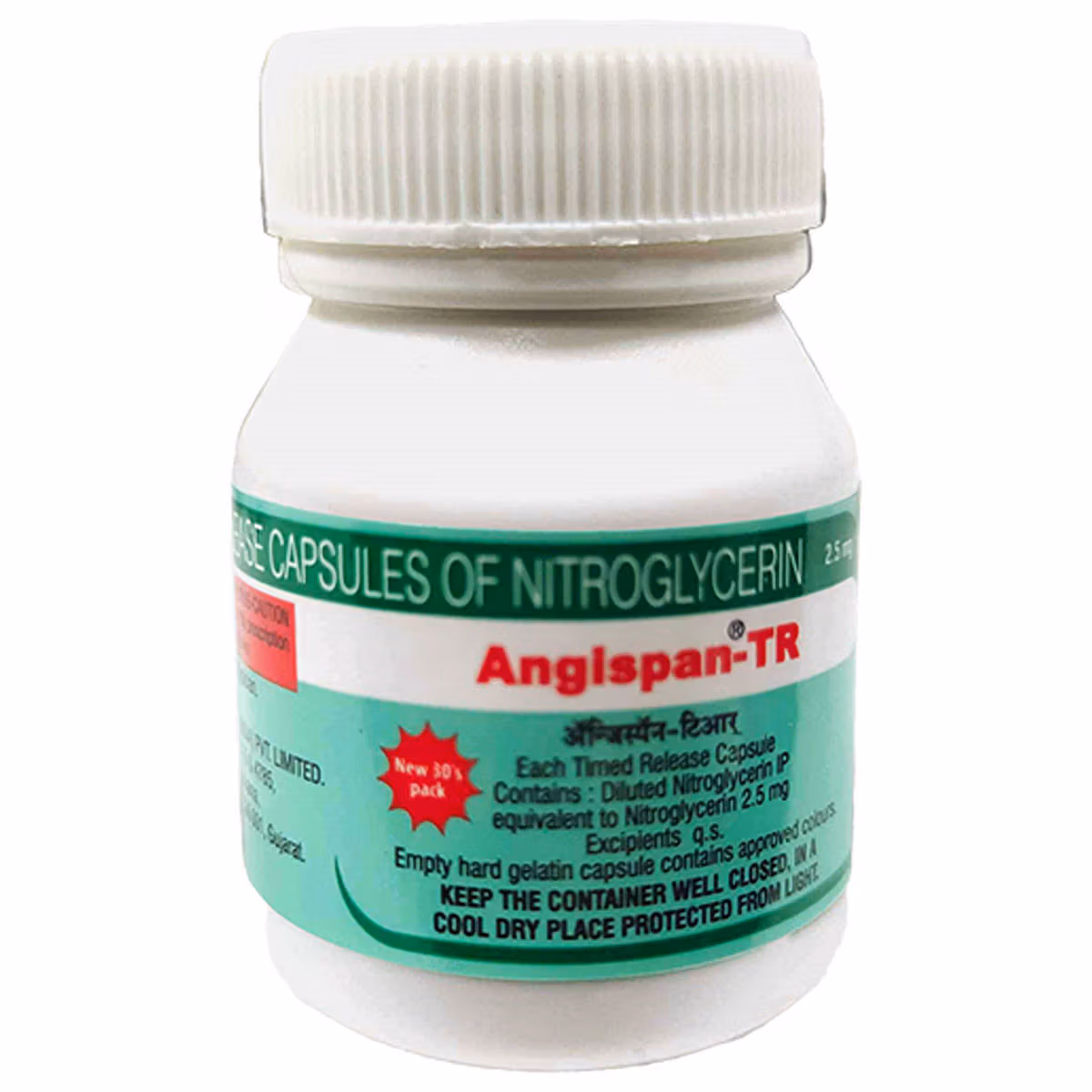 Angispan TR 2.5mg Capsule
