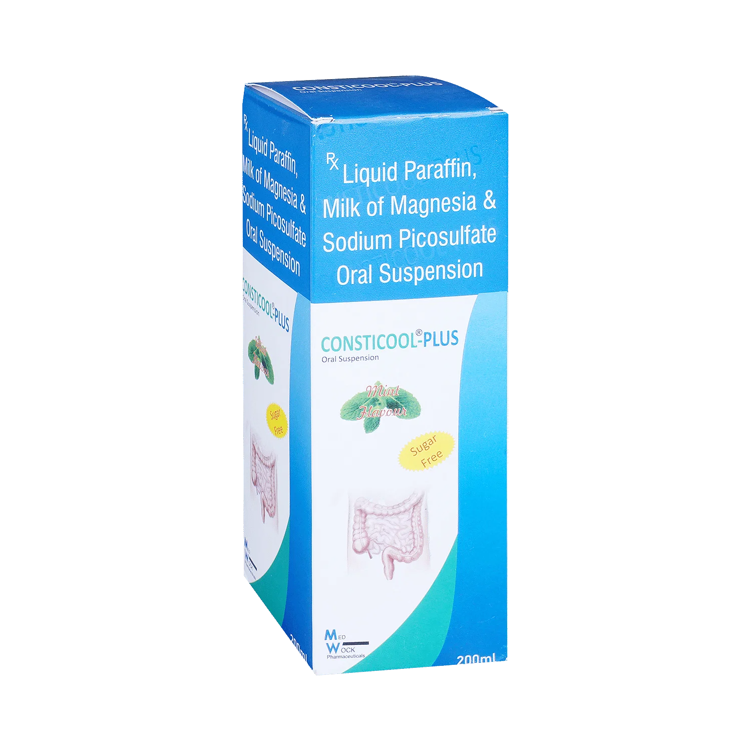 Consticool Plus Oral Suspension Mint Sugar Free