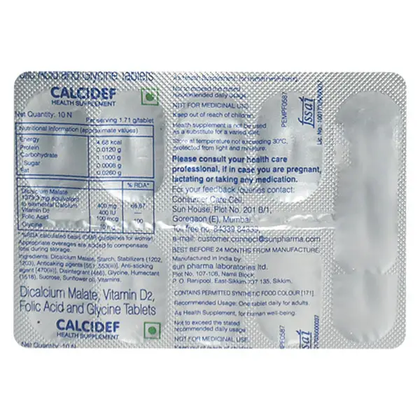 Calcidef Tablet