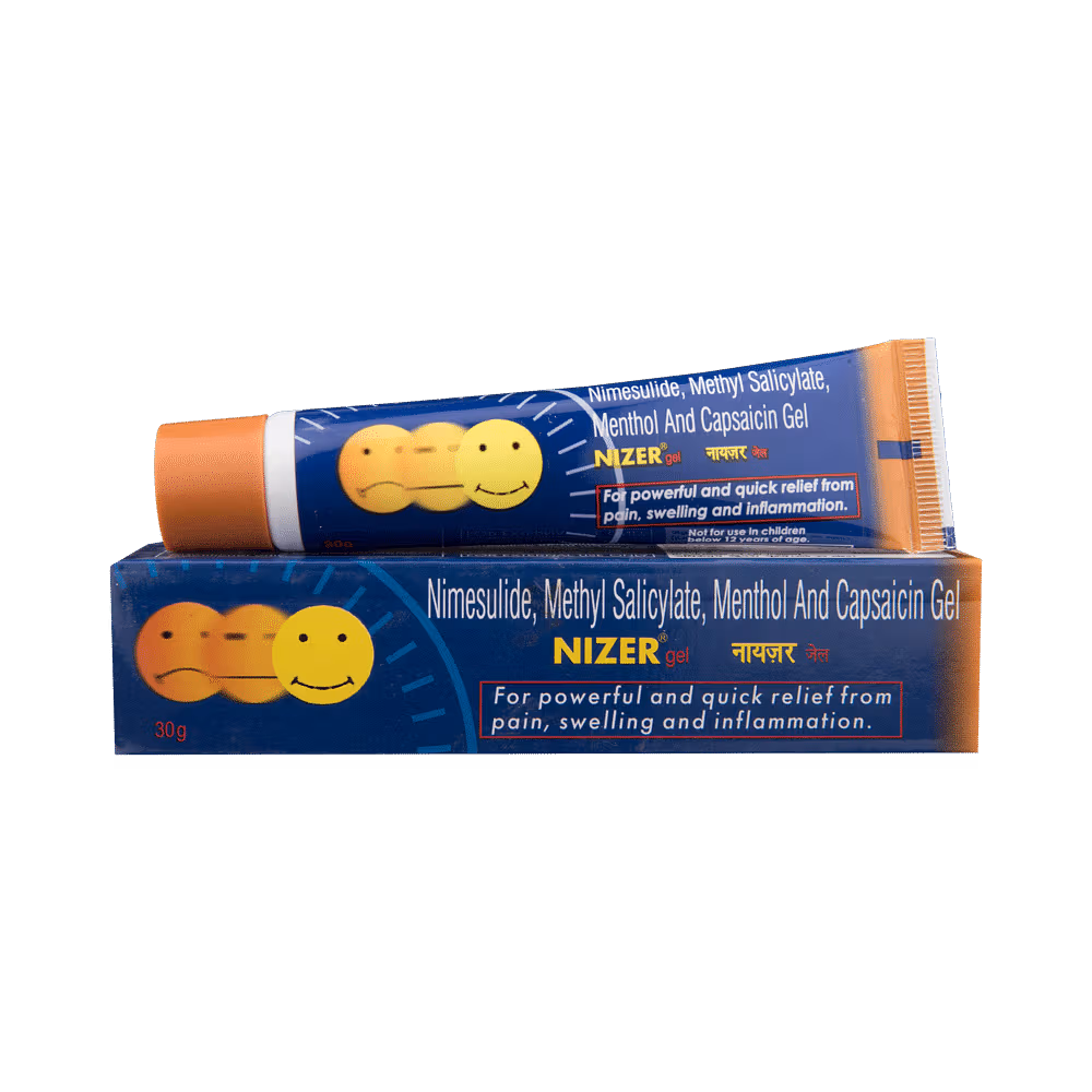 Nizer Gel | For Quick Relief from Pain, Swelling & Inflammation