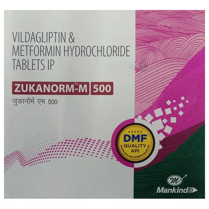 Zukanorm M 500 Tablet