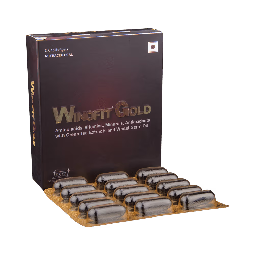 Winofit Gold Soft Gelatin Capsule