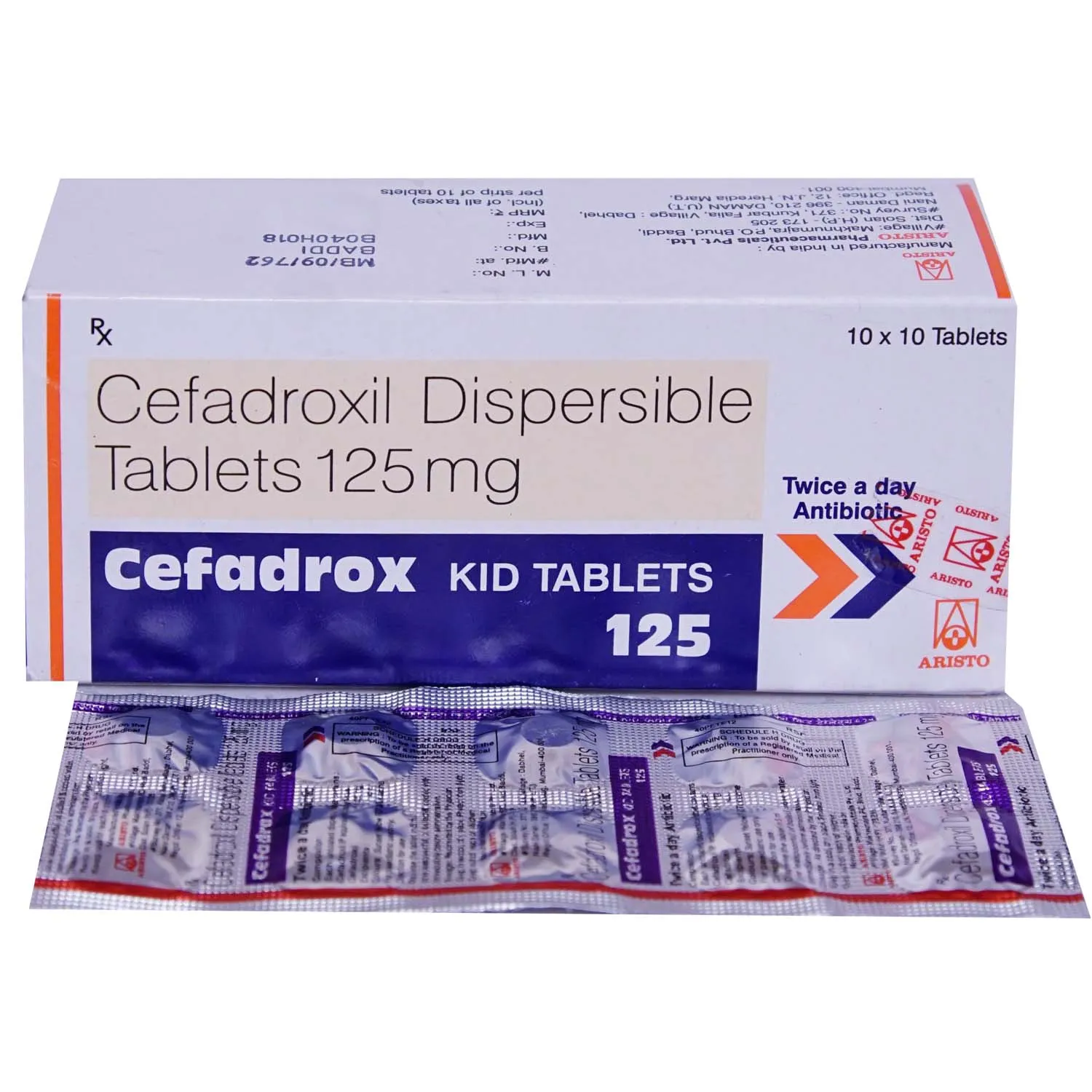 Cefadrox Kid 125 Tablet