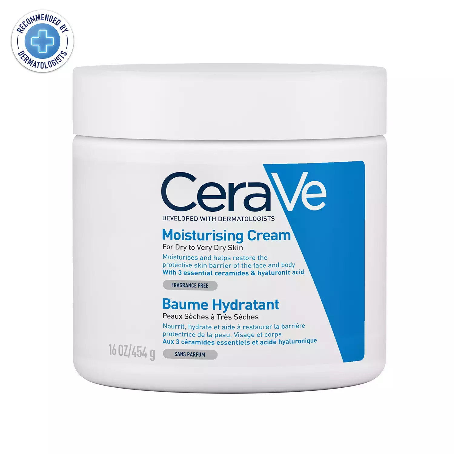 Cerave Moisturizing Cream For Dry To Very Dry Skin - 454gm