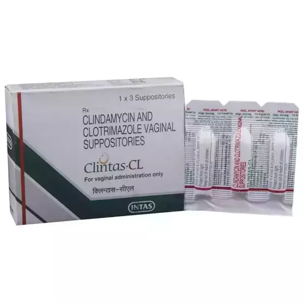 Clintas-CL Vaginal Suppository: View usage, side effects, price and ...