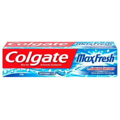 Colgate Maxfresh Peppermint Ice Blue Gel Toothpaste