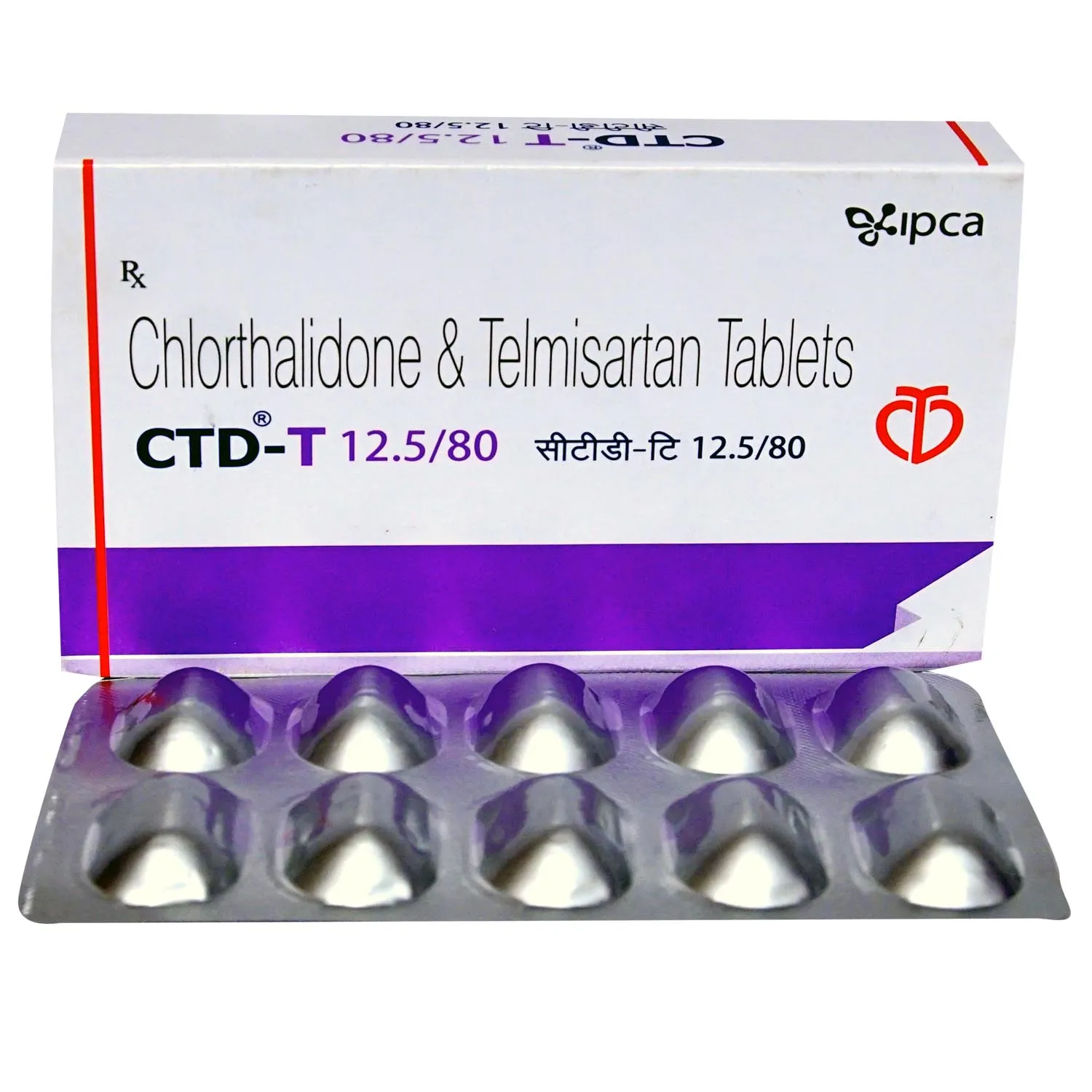 CTD-T 12.5/80 Tablet