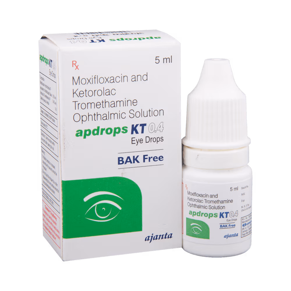 Apdrops KT 0.4 Eye Drops BAK Free