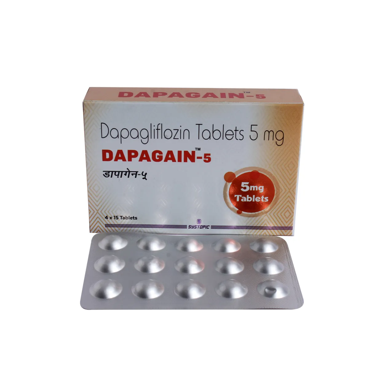 Dapagain 5mg Tablet