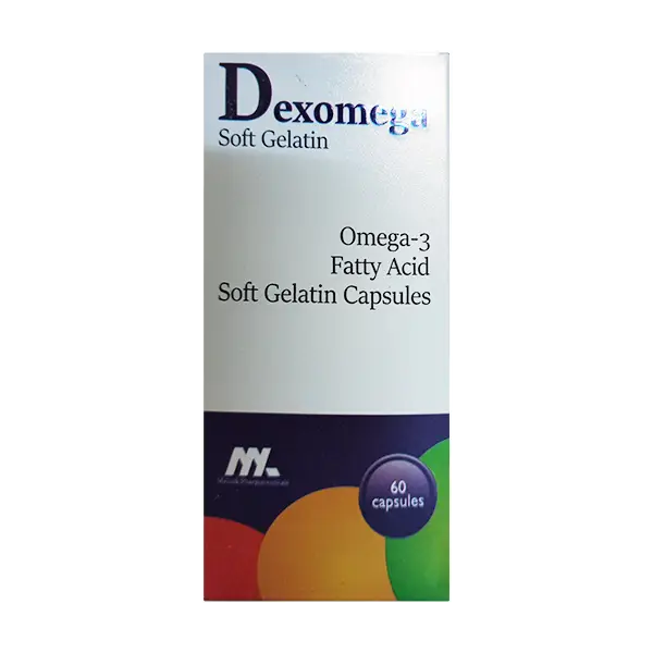 Dexomega Omega 3 Fatty Acids Soft Gelatin Capsule 60's