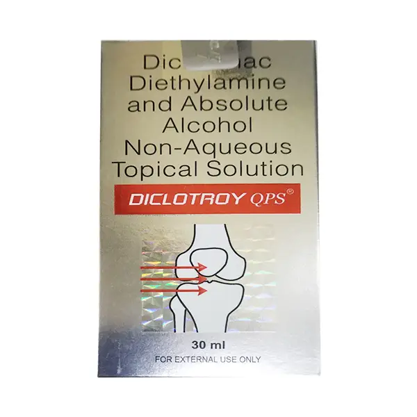 Diclotroy Qps Diclofenac Diethylamine Topical Pain Relief Solution