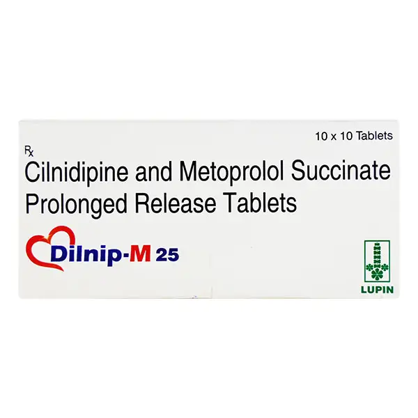 Dilnip M 10mg/25mg Tablet PR