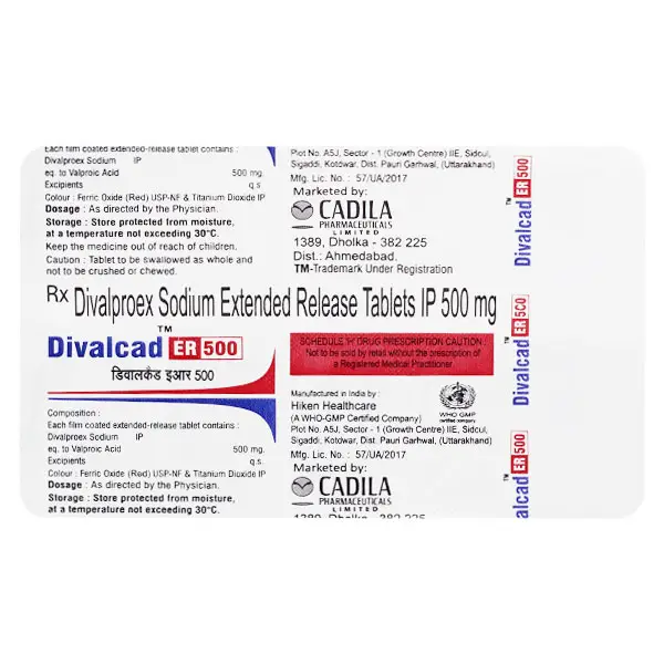 Divalcad ER 500 Tablet