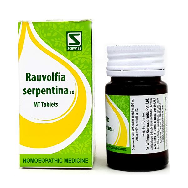 Dr Willmar Schwabe India Rauwolfia Serpentina Tablet 1X