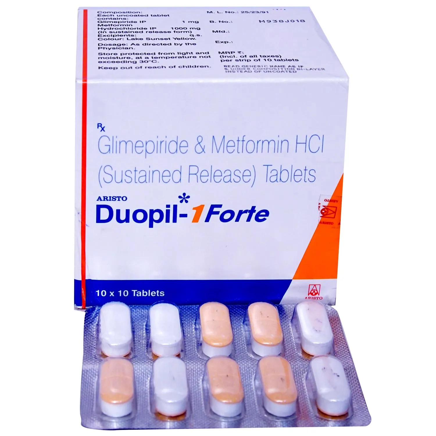 Duopil 1 Forte Tablet PR