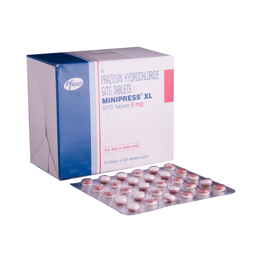 Minipress XL 5mg Tablet