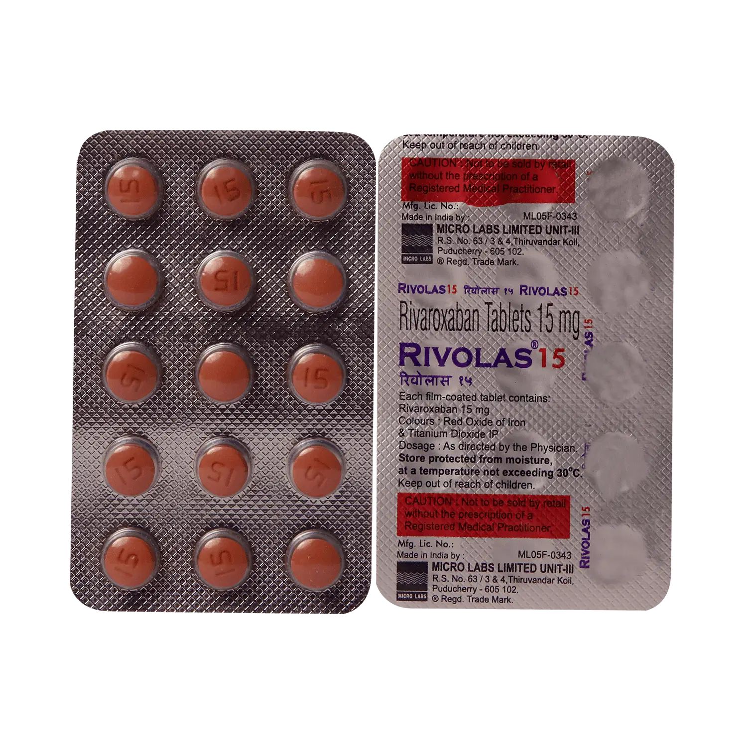 Rivolas 15 Tablet