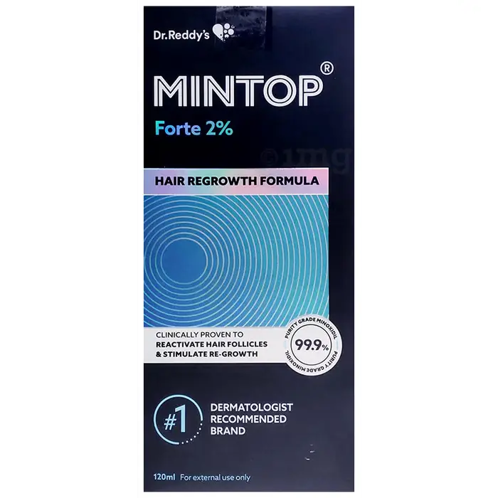 Mintop Forte 2 % Hair Regrowth Formula 120ml