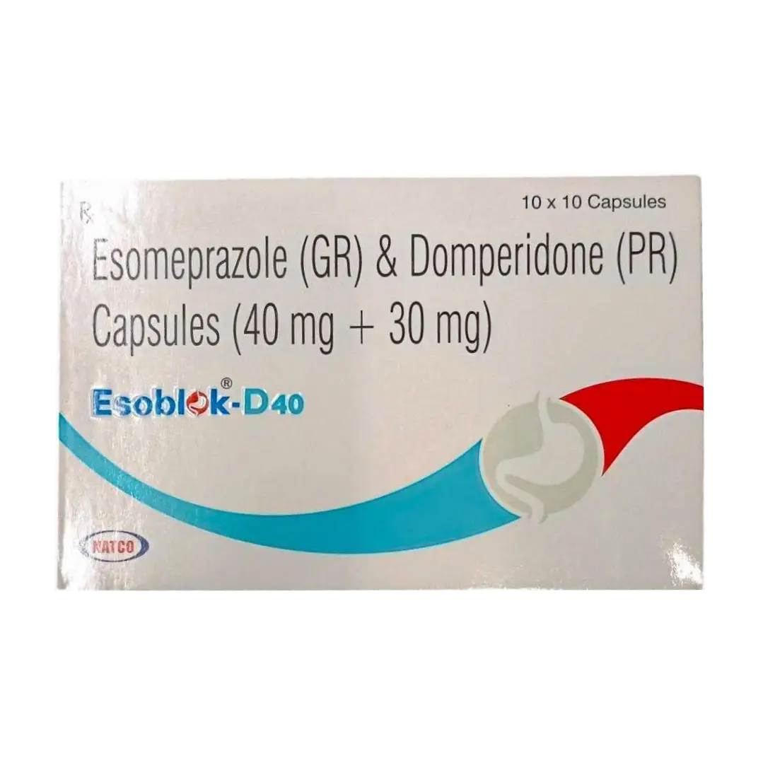 Esoblok D 30mg/40mg Capsule