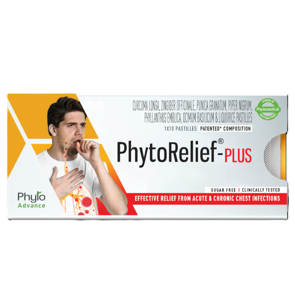 PhytoRelief Plus Natural Defence against Acute & Chronic Chest Infections