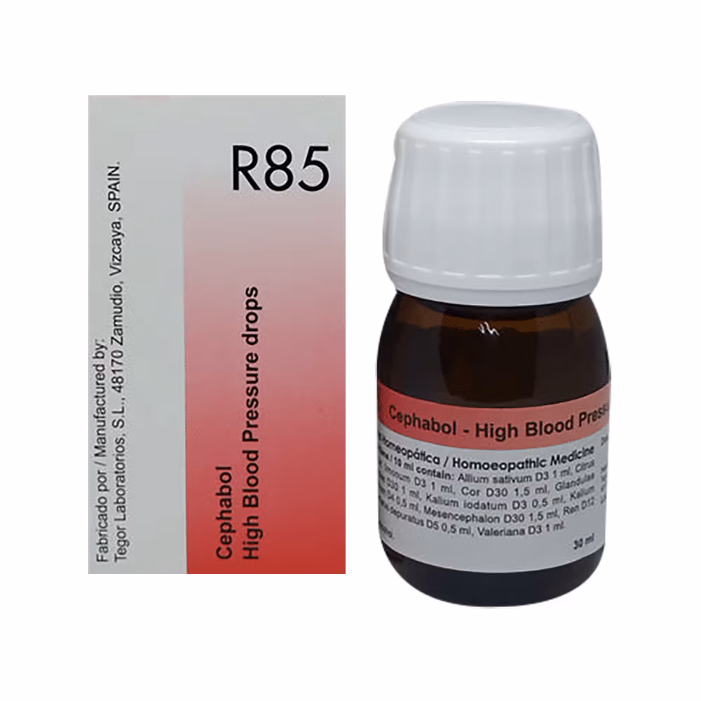 Dr. Reckeweg R85 High Blood Pressure Drop