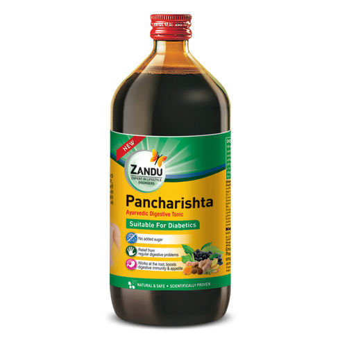 Zandu Pancharishta Ayurvedic Digestive Tonic Suitable for Diabetics