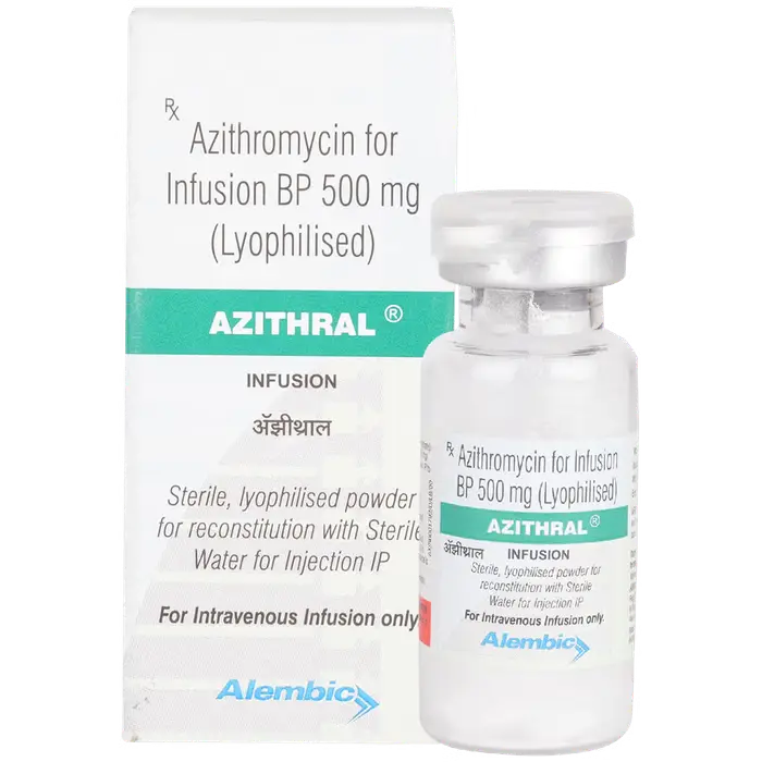 Azithral 500mg Injection