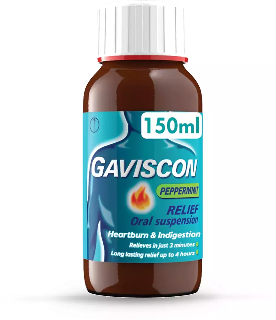 Gaviscon Anti-Reflux Antacid Peppermint Oral Suspension