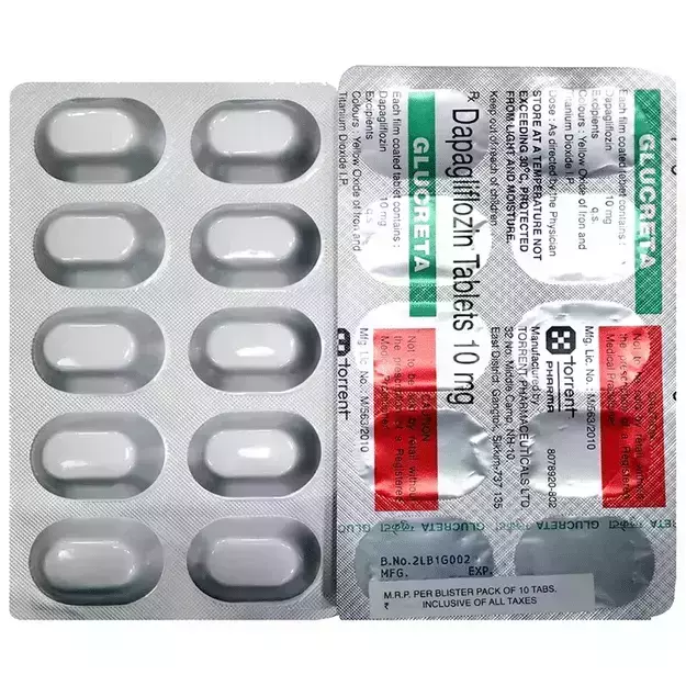 Glucreta 10mg Tablet